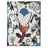 DAN RIZZIE LITHOGRAPH | Color lithograph 34.5 x 26.5Pencil Signed, dated "1989" and numbered "18/40"