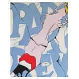 JOHN CRASH MATOS "PARIS REVIEW" SIGNED SERIGRAPH | Paris Review John "Crash" Matos Serigraph Signed 