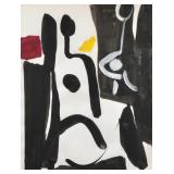 JACQUES NESTLE (1907-1991) | mixed media on paper h. 25 x w. 19 in., sight h. 38.5 x w. 26.5 in. (fr