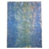 SAM GILLIAM (1933-2022) | Monoprint Sheet 24.5 x 17.5 in. Ed. 51/67 Signed and dated 72 lower center