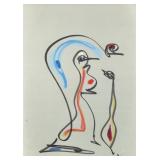 MAX ERNST (1891-1976) LITHOGRAPH | H. 17 x w. 12 in., sheet pencil signed lower right, number ed. 48
