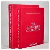THE IMPOSSIBLE COLLECTION, ASSOULINE, LINEN BOUND IN CLAMSHELL BOX | in a linen box, showcasing famo