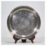 RANDHAL ROUND STERLING SILVER TRAY | Stamped "Randahl 1473/12 Sterling" on bottom; 22.51 ozt dia. 12