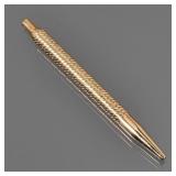 14K GOLD PEN | Marked 14k; gross weight 18.13g l. 4 in.