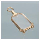 TIFFANY & CO. 14K GOLD LORGNETTE | marked "14k" and "TIFFANY & Co." Total weight: 12.6 g h. 2.5 x w.