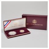 UNITED STATES 1988 OLYMPIC COINS | Including 11988 proof silver dollar coin (0.86 ozt) and 1 gold fi