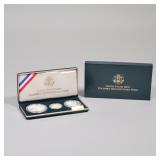 COLUMBUS QUINCENTENARY COINS | Set of 3 1992 Columbus Quincentenary coins, including gold five dolla