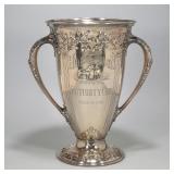 THE HORSEMAN 1908 FUTURITY CUP: MONUMENTAL WRIGHT, KAY, & CO. STERLING SILVER TROPHY | The monumenta