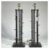 (2pc) THEODORE ALEXANDER VALE TABLE LAMPS