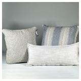 (3pc) MIXED HOME THROW PILLOWS