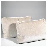 (2pc) Velvet Throw Pillows