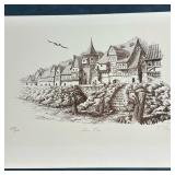 Richard Coyne (American, 1947-2021) Lithograph - "Low Tide"