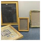 (4pc) Gilt Picture Frames
