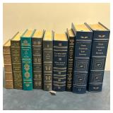 (9pc) [Leather Bindings] Law Books - "The Bill of Rights"
