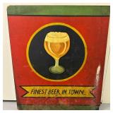 Poster - "Finest Beer in Town"