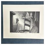 Richard Coyne (American, 1947-2021) Lithograph - "Grandma