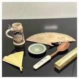 (5pc) Wedgwood, Nuguruk Scrimshaw, etc.