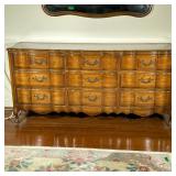 French Provincial Style 9-Drawer Dresser
