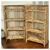 Bamboo & Rattan Bookcases