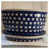 (2pc) Polish Pottery - Mixing Bowl