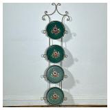 (5pc) Wall-Mounted Plate Stand