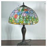 Tiffany Style Table Lamp - "Tulips"