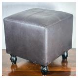 Upholstered Ottoman or Footstool