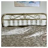 Victorian Style Brass Headboard