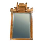 Antique CARVED WOOD MIRROR