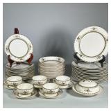 (40pc) NORITAKE IVORY ARDSLEY DISHES
