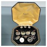 KREMENTZ INLAID MOTHER-OF-PEARL DRESSING SET - CUFFLINKS, TIE CLIPS, BUTTONS, & MORE | Krementz dres