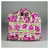 VERA BRADLEY TRAVEL MAKEUP / TOILETRY ORGANIZER | Travel toiletry organizer / makeup bag, folds clos