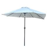 OUTDOOR UMBRELLA | Dimensions: h. 93 x dia. 104 in