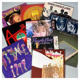 (9pc) Led Zeppelin, Earth Wind And Fire, The Rolling Stones, Prince And More Records | Led Zeppelin 