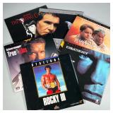 (6pc) Laser Disc Movies | Total Recall, Rocky III, True Lies, The Shawshank Redemption, Presumed Inn
