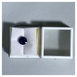 ENHANCED 5.5CT SAPPHIRE LOOSE GEMSTONE | Approx. 5.50ct enhanced sapphire, faceted round cut.