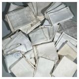 VINTAGE WHITE LINENS | Including napkins, handkerchiefs, table cloths, and more!
