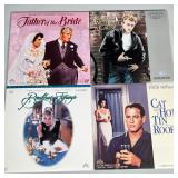 (4pc) Classic Laser Disc Movies | Father of the Bride, Breakfast at Tiffany’s, Rebel without a Cause