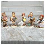 (5pc) Hummel Figurines | Dimensions: h. 6 in (tallest)