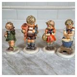 (4pc) Children Hummel Figurines | Dimensions: h. 6 in