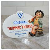 Original “Hummel” Figures Sign | Dimensions: h. 3.75 in