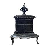 19th C. New York Cast Iron Stove, S.H. Ransom & Co.