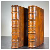 Pair Of Book Form Boxes