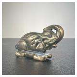 Small Brass Elephant Stapler