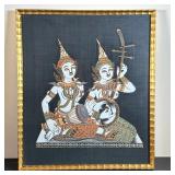 Southeast Asian Painting on Silk