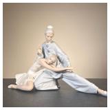 Lladro Porcelain Figural Group
