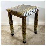 Leopard Painted Table