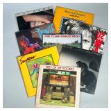 (8pc) Records By Billy Joel,Harry Chaplin, Best Of The Doobies. | Including but not limited to: The 
