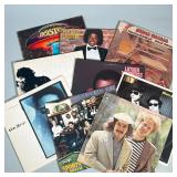 (9pc) Records By Boston, Micheal Jackson, Stevie Wonder And Bruce Springsteen | Including but not li