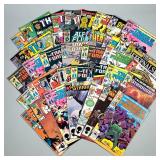 Group of Marvel 60¢ and 75¢ Comics | Including The Thing, Transformers, and Spider-Man Dimensions: w